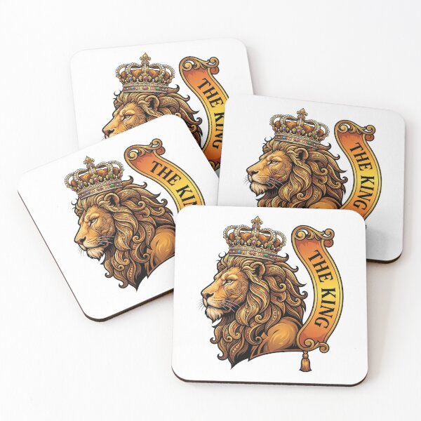 Item preview, The King Lion Royal Vector Illustration designed and sold by Rahat3344.