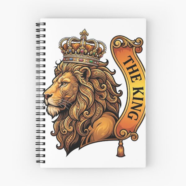 Item preview, The King Lion Royal Vector Illustration designed and sold by Rahat3344.
