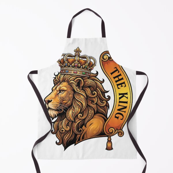 Item preview, The King Lion Royal Vector Illustration designed and sold by Rahat3344.