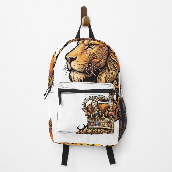 Item preview, The King Lion Royal Vector Illustration designed and sold by Rahat3344.
