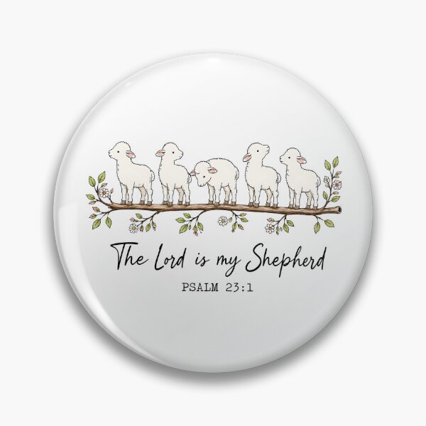 Item preview, The Lord Is My Shepherd designed and sold by Poopielandia.