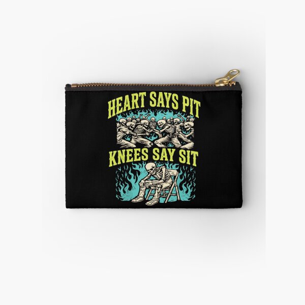 Item preview, heart says pit knees say sit skeleton funny designed and sold by Connor Rutt.