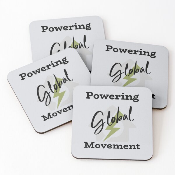 Item preview, Powering Global Movement-V3 designed and sold by CHIEF-HAT STORE.