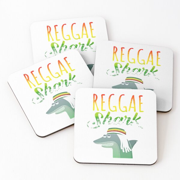 Item preview, 'Reggae Shark' Funny Ocean Animal Gift T-Shirt_3198167 designed and sold by ljat14.
