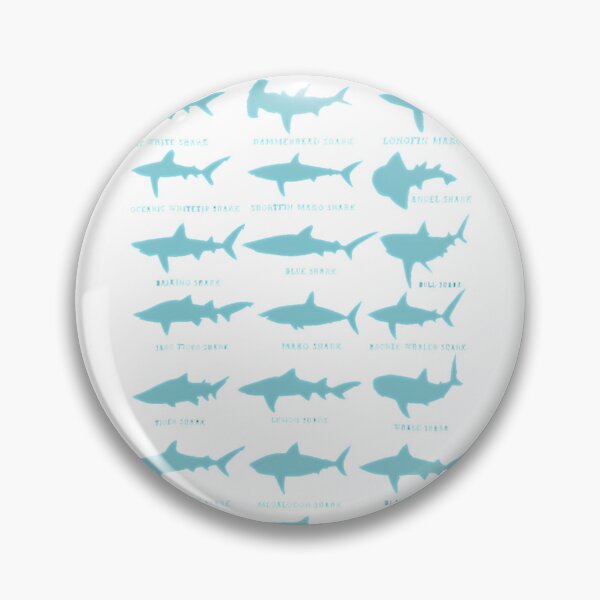 Item preview, 21 Types of Sharks Marine Biology T-Shirt_7568421 designed and sold by Juvestore24.