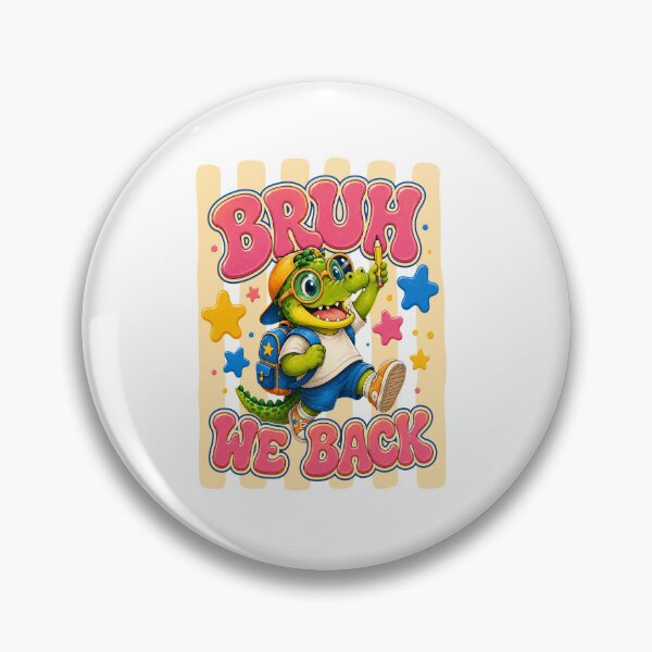 Item preview, Alligator Bruh We Back, Teacher Lover, Education designed and sold by vintagearttee.