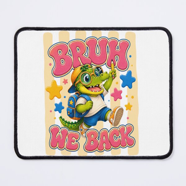 Item preview, Alligator Bruh We Back, Teacher Lover, Education designed and sold by vintagearttee.