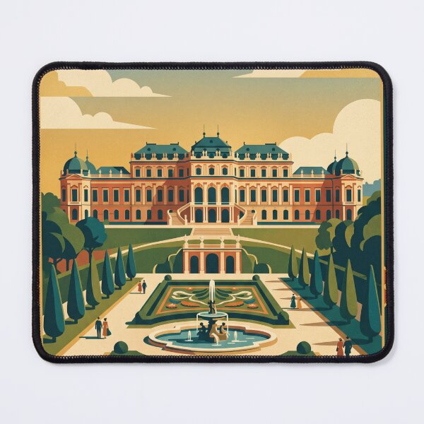 Item preview, Vienna Austria Vintage Travel Poster designed and sold by Bomax121.