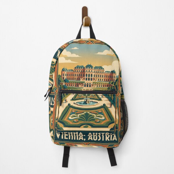 Item preview, Vienna Austria Vintage Travel Poster designed and sold by Bomax121.