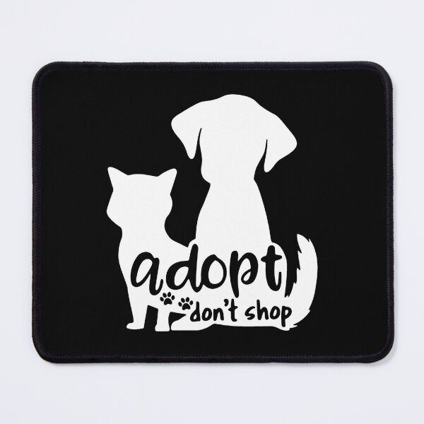 Item preview, Adopt Don't Shop Rescue Pet Silhouettes designed and sold by GiaoCalonas.