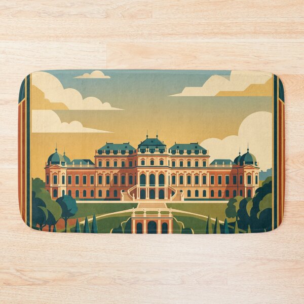 Item preview, Vienna Austria Vintage Travel Poster designed and sold by Bomax121.