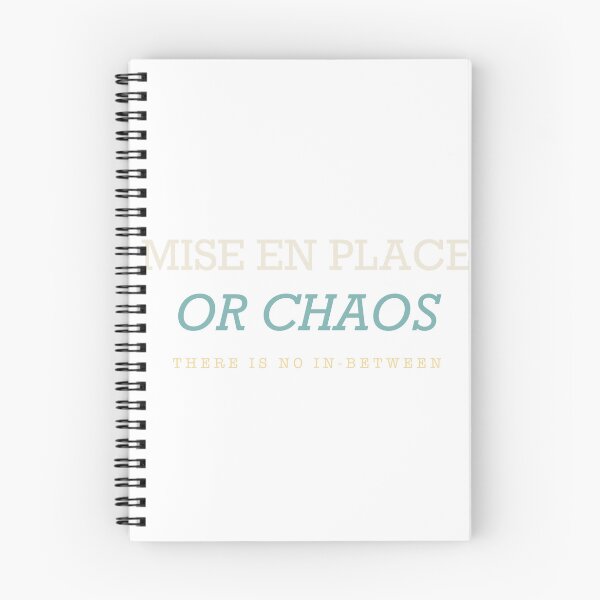 Item preview, Mise En Place Or Chaos - Funny Chef designed and sold by Spraxl.
