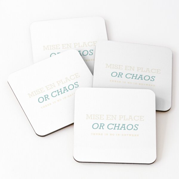Item preview, Mise En Place Or Chaos - Funny Chef designed and sold by RetroThreadWorks.
