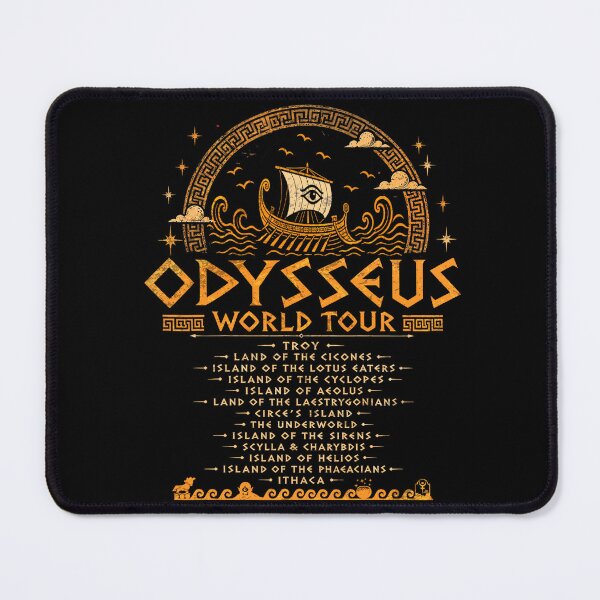Item preview, Greek Mythology Odysseus World Tour Ancient Greece History designed and sold by watanabeee.