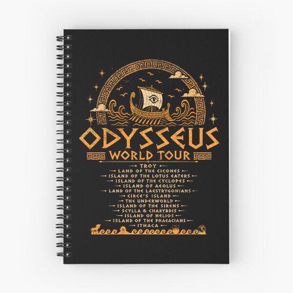 Item preview, Greek Mythology Odysseus World Tour Ancient Greece History designed and sold by watanabeee.