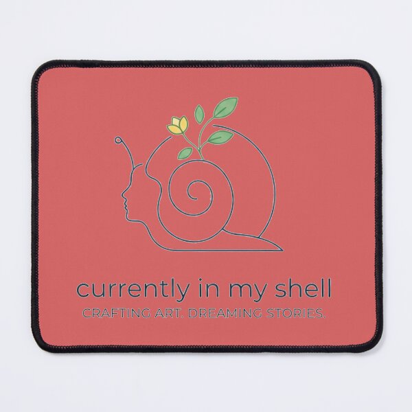 Item preview, Currently In My Shell, Crafting Art, Dreaming Stories – Introvert Dreamer Minimalist Art designed and sold by Evelashop.