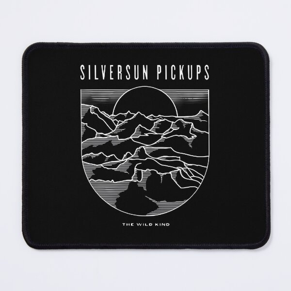 Item preview, Stylized White Line Art Of Mountain Peaks And A Large Rising designed and sold by Georgianart.