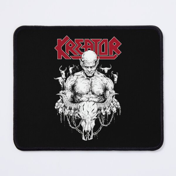 Item preview, Muscular Demon Holding A Bull Skull Surrounded designed and sold by Georgianart.