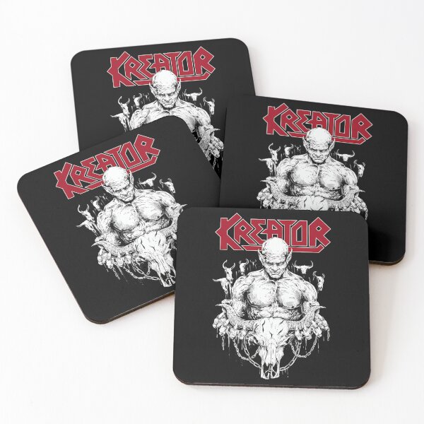 Item preview, Muscular Demon Holding A Bull Skull Surrounded designed and sold by Georgianart.