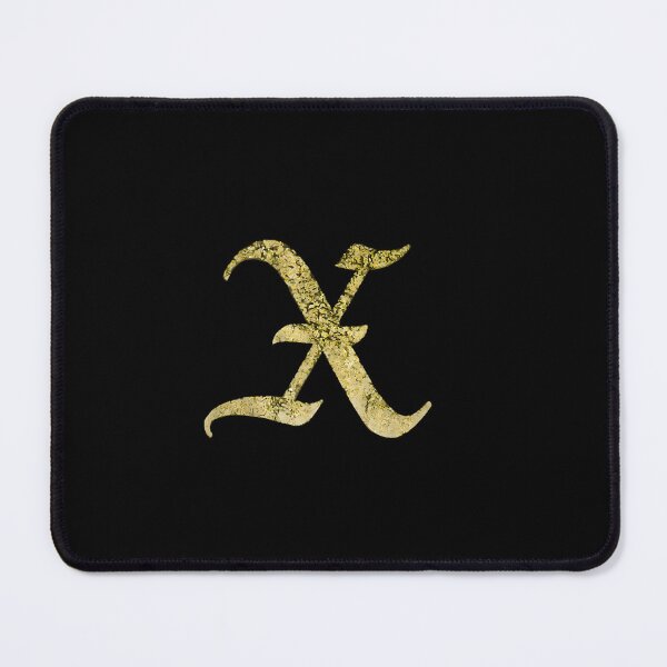 Item preview, Letter X Golden Texture Symbol designed and sold by Chnane.