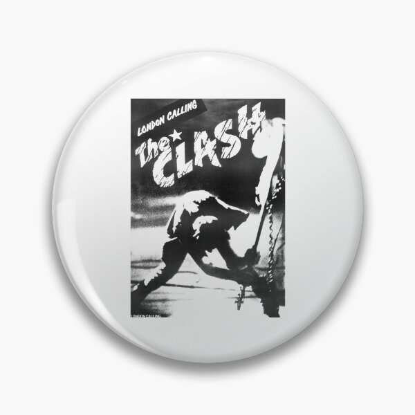 Item preview, london calling black and white star designed and sold by Connor Rutt.