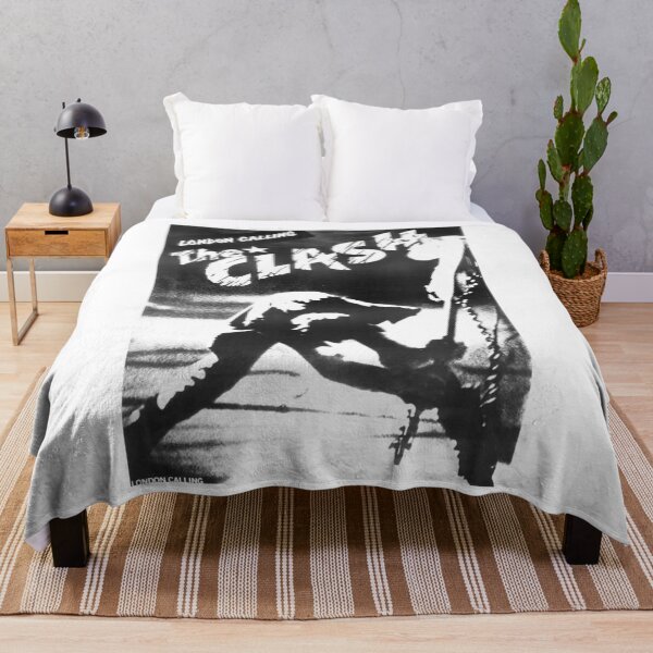 Item preview, london calling black and white star designed and sold by Connor Rutt.