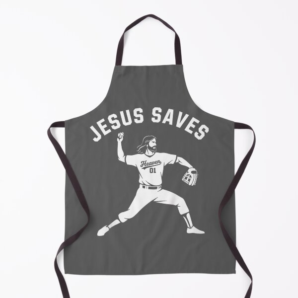 Item preview, Christian Jesus Saves Baseball Pitcher - Heaven 01 Sports designed and sold by KristineLi.