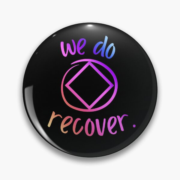 Item preview, NA slogan WE DO RECOVER, colorful rainbow design  designed and sold by OmStudioz .