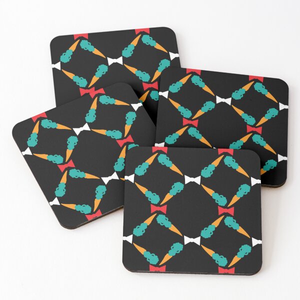 Item preview,  Carrot & Bowtie Diamonds on Black designed and sold by Digitalmyth's Designs.