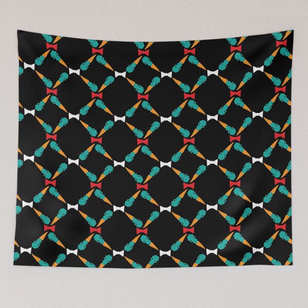 Item preview,  Carrot & Bowtie Diamonds on Black designed and sold by Digitalmyth's Designs.