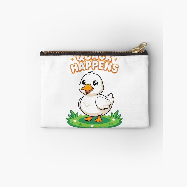 Item preview, Quack Happens Duck  | Funny Cute Duck Cartoon Graphic Tee | Kawaii Duck Lover Gift designed and sold by morning sun.