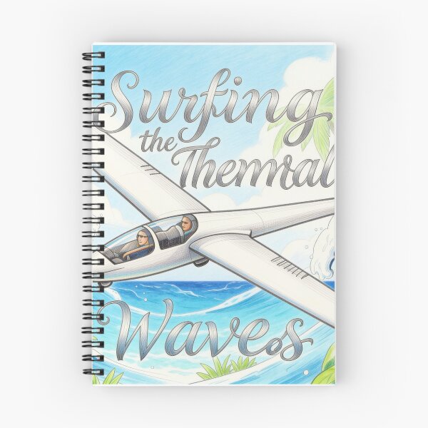 Item preview, Sky Surfing — Glider Pilot Adventure Art Print designed and sold by monolithstudio.
