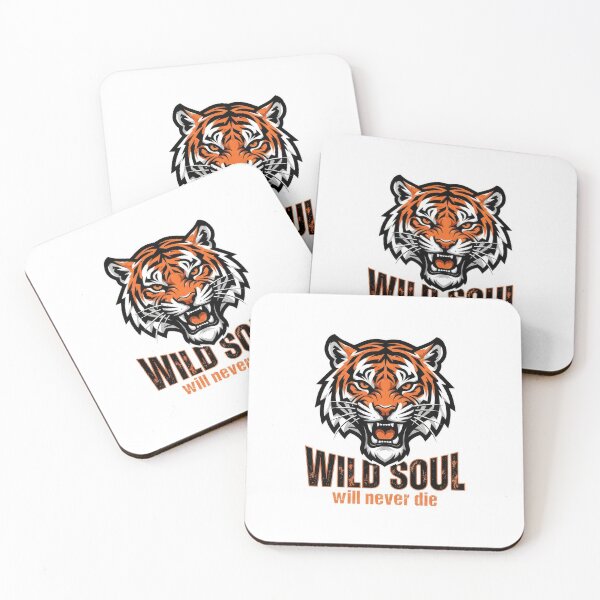 Item preview, Wild Soul Roaring Tiger Vector Illustration designed and sold by Rahat3344.