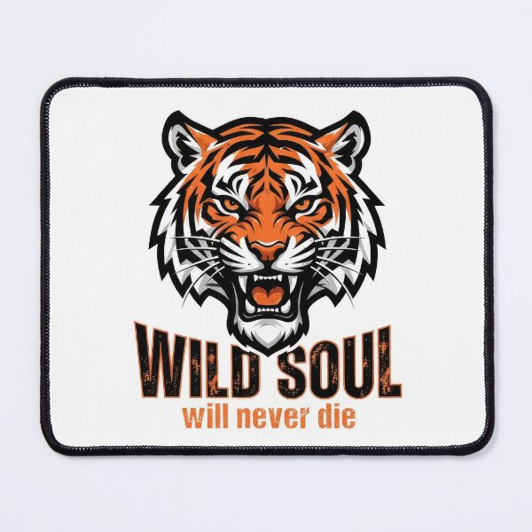 Item preview, Wild Soul Roaring Tiger Vector Illustration designed and sold by Rahat3344.