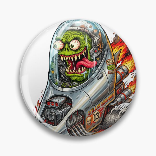 Item preview, Alien Rocker – Cosmic Bonneville Speed Machine designed and sold by HexCorp.