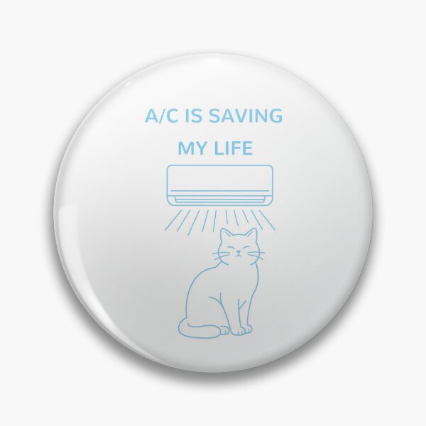Item preview, A/C IS SAVING MY LIFE T-Shirt – Summer Heat Wave Funny Tee | Uncle Jichuan designed and sold by Uncle-Jichuan.