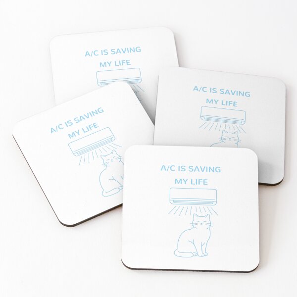 Item preview, A/C IS SAVING MY LIFE T-Shirt – Summer Heat Wave Funny Tee | Uncle Jichuan designed and sold by Uncle-Jichuan.