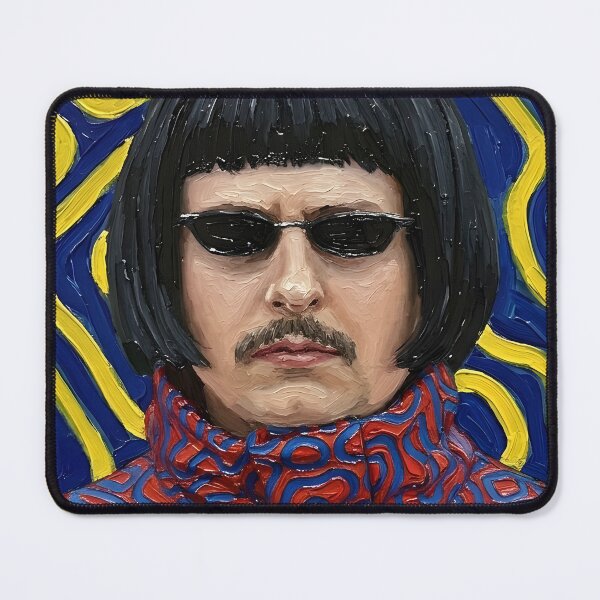 Item preview, Oliver Tree Oil Painting designed and sold by maretsad.