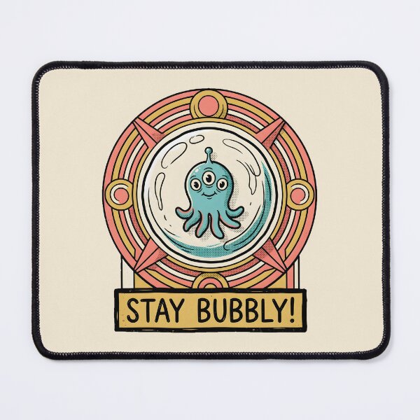 Item preview, Three Eyed Alien in a Bubble Retro Graphic designed and sold by DuckOddity.