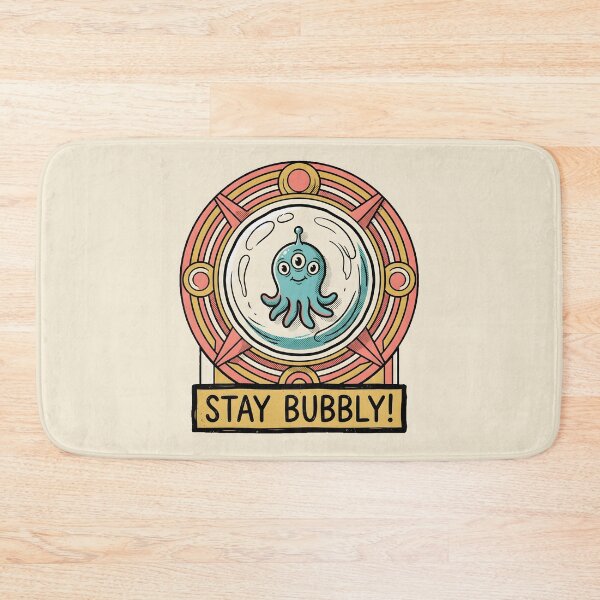 Item preview, Three Eyed Alien in a Bubble Retro Graphic designed and sold by DuckOddity.