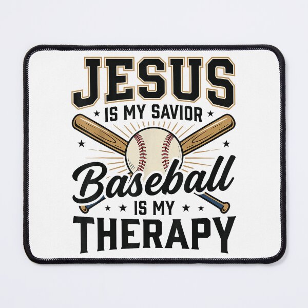 Item preview, Jesus Baseball Faith Christian Baseball Lover Sports Faith Quote Vintage designed and sold by kiralynstration.