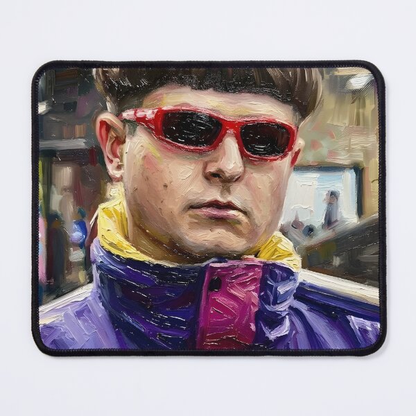 Item preview, Oliver Tree Oil Painting designed and sold by maretsad.