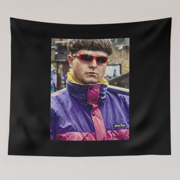 Item preview, Oliver Tree Oil Painting designed and sold by maretsad.
