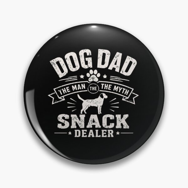 Item preview, Dog Dad The Man The Myth Snack Dealer designed and sold by GiaoCalonas.