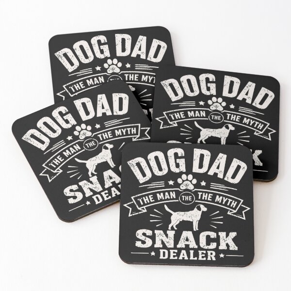Item preview, Dog Dad The Man The Myth Snack Dealer designed and sold by GiaoCalonas.