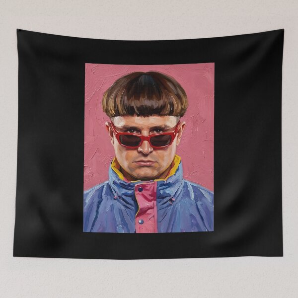 Item preview, Oliver Tree Oil Painting designed and sold by maretsad.