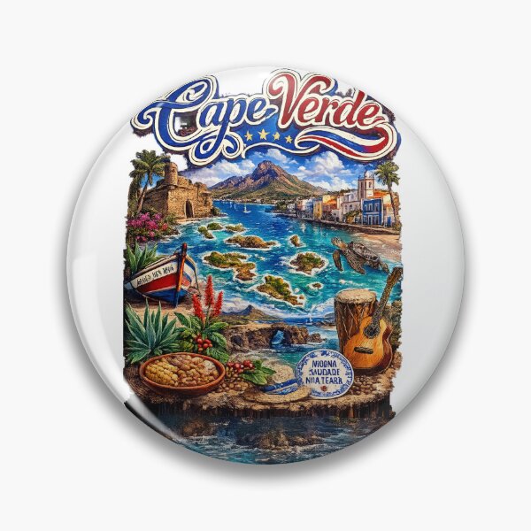 Item preview, Cape Verde Island Paradise Travel Art designed and sold by Fabrifrank.