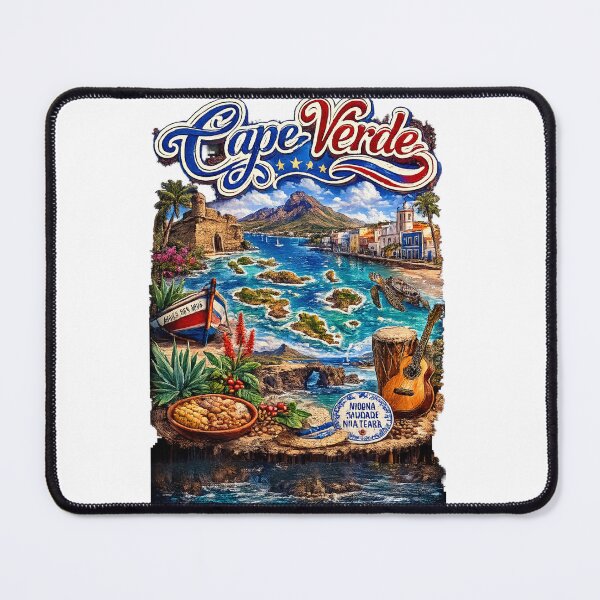 Item preview, Cape Verde Island Paradise Travel Art designed and sold by Fabrifrank.