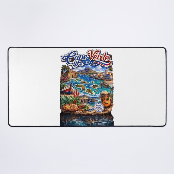 Item preview, Cape Verde Island Paradise Travel Art designed and sold by Fabrifrank.