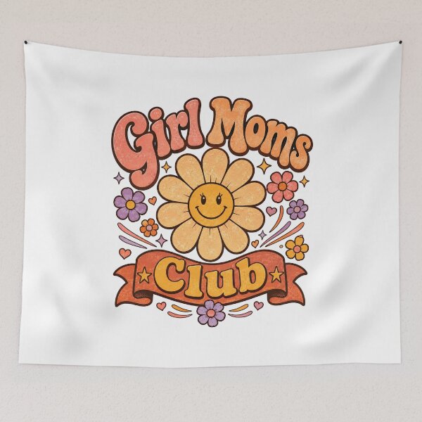 Item preview, Girl Moms Club, Mom Life  designed and sold by graphic-genie.